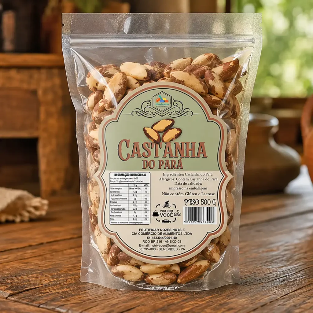 Rótulo Castanha do Pará